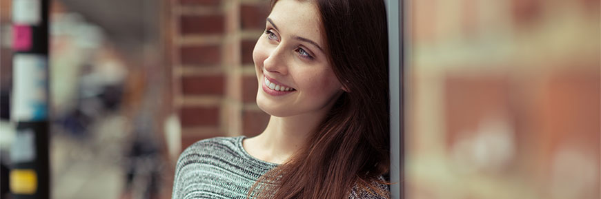 Picture of girl smiling